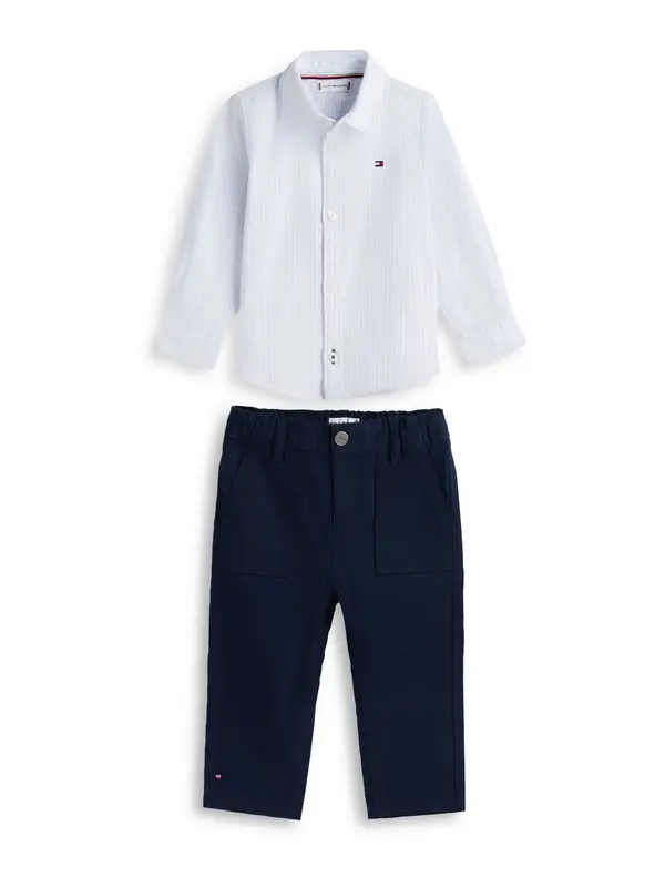 TOMMY HILFIGER TOMMY HILFIGER Komplet 'Essential'  mornarsko plava / nebesko plava / pastelno plava