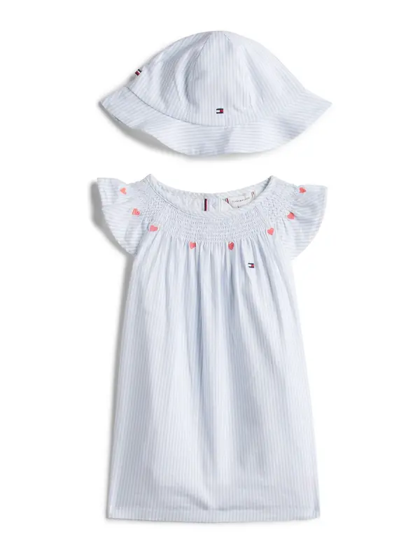 TOMMY HILFIGER TOMMY HILFIGER Komplet  svijetloplava / koraljna / bijela