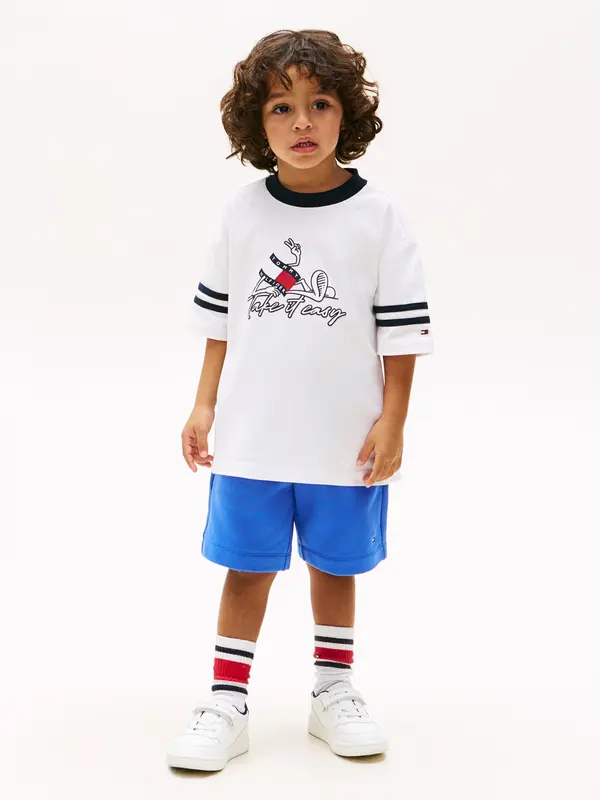 TOMMY HILFIGER TOMMY HILFIGER Komplet 'TAKE IT EASY'  mornarsko plava / crvena / bijela