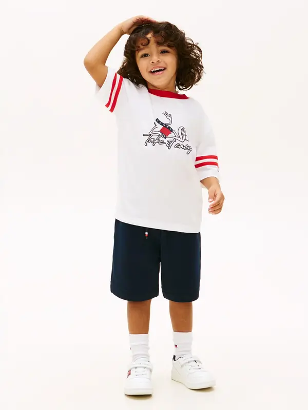 TOMMY HILFIGER TOMMY HILFIGER Komplet 'TAKE IT EASY'  mornarsko plava / crvena / bijela