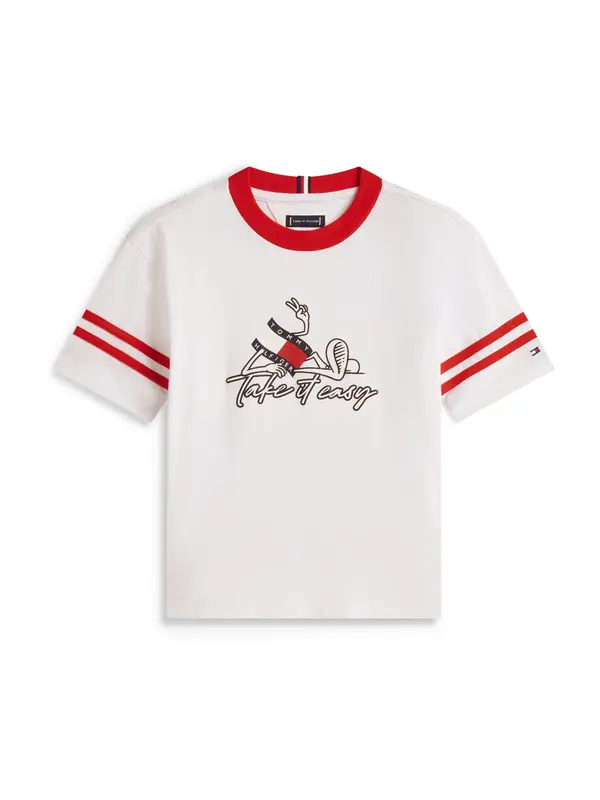 TOMMY HILFIGER TOMMY HILFIGER Komplet 'TAKE IT EASY'  mornarsko plava / crvena / bijela
