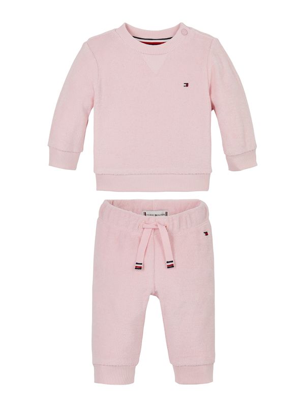 TOMMY HILFIGER TOMMY HILFIGER Komplet 'TOWELLING'  prljavo roza