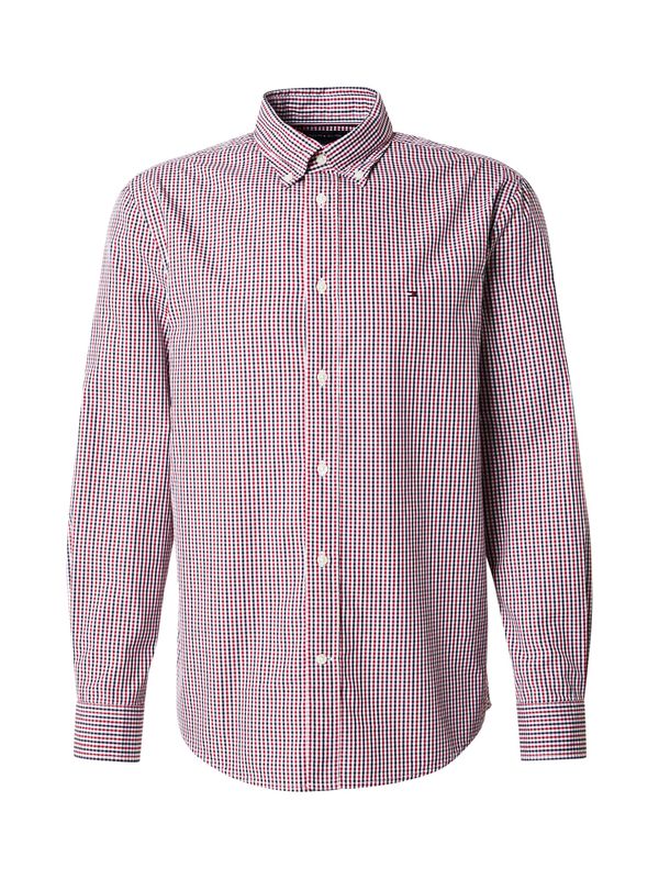 TOMMY HILFIGER TOMMY HILFIGER Košulja  crvena / crna / bijela