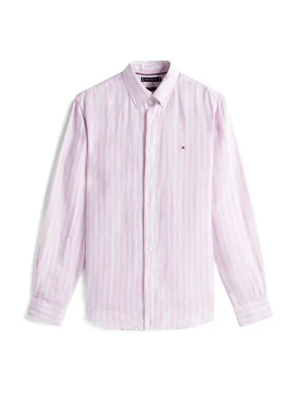 TOMMY HILFIGER TOMMY HILFIGER Košulja 'ESSENTIAL'  roza / bijela