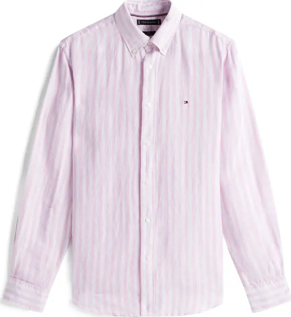TOMMY HILFIGER TOMMY HILFIGER Košulja 'ESSENTIAL'  roza / bijela