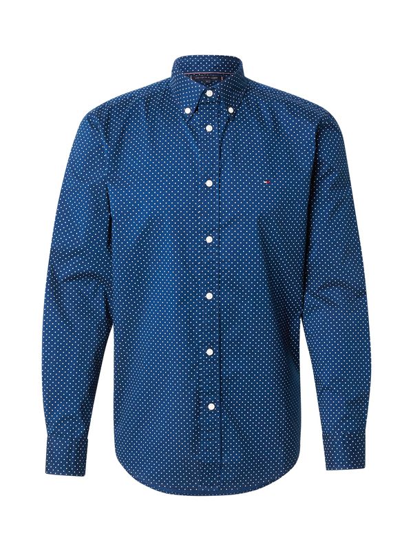 TOMMY HILFIGER TOMMY HILFIGER Košulja 'Flex'  morsko plava / bijela