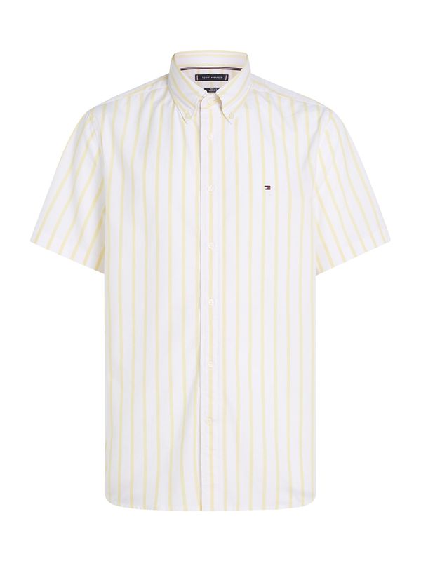 TOMMY HILFIGER TOMMY HILFIGER Košulja 'FLEX'  pastelno žuta / bijela
