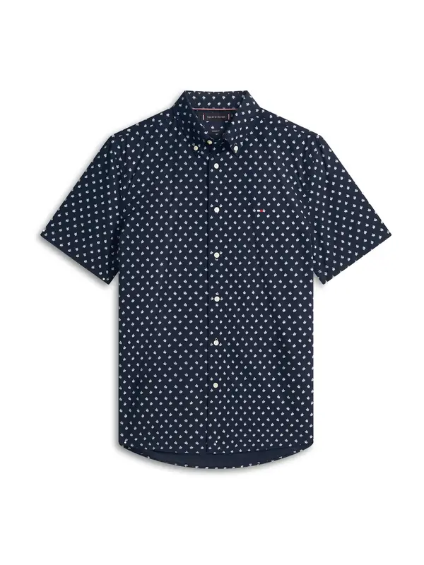 TOMMY HILFIGER TOMMY HILFIGER Košulja 'FLEX'  plava / bijela
