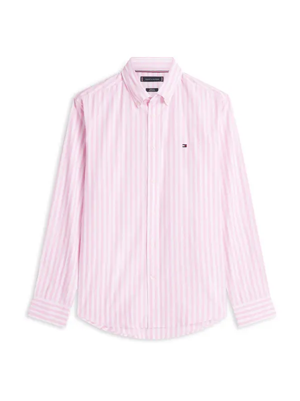 TOMMY HILFIGER TOMMY HILFIGER Košulja 'FLEX'  roza / bijela