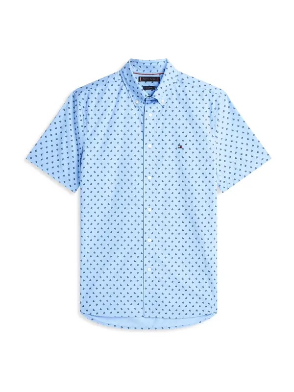 TOMMY HILFIGER TOMMY HILFIGER Košulja 'FLEX'  svijetloplava / tamno plava