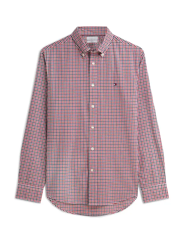 TOMMY HILFIGER TOMMY HILFIGER Košulja  mornarsko plava / crvena / bijela