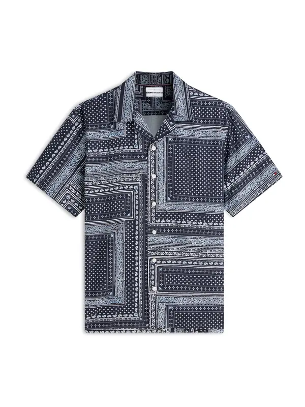 TOMMY HILFIGER TOMMY HILFIGER Košulja  mornarsko plava / svijetloplava / bijela
