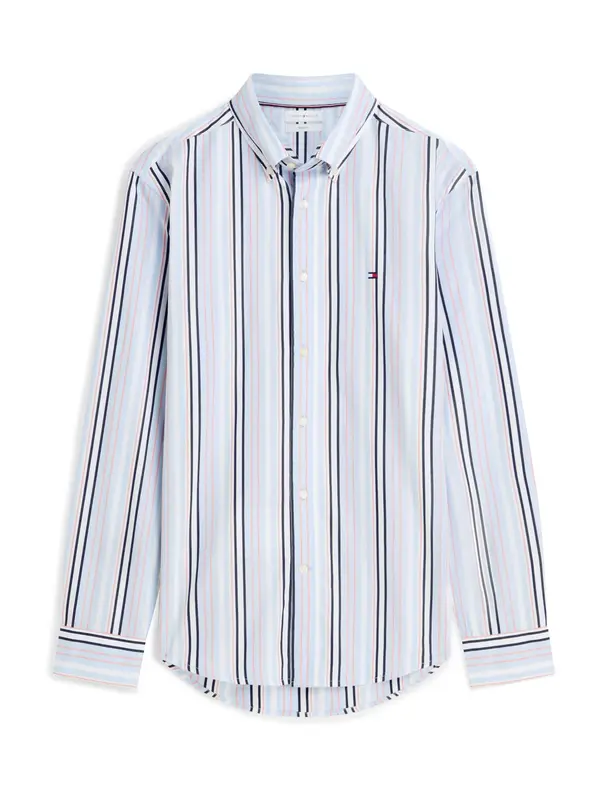 TOMMY HILFIGER TOMMY HILFIGER Košulja  mornarsko plava / svijetloplava / roza / bijela