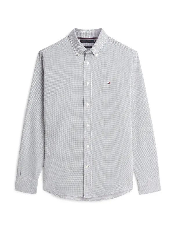 TOMMY HILFIGER TOMMY HILFIGER Košulja  morsko plava / bijela