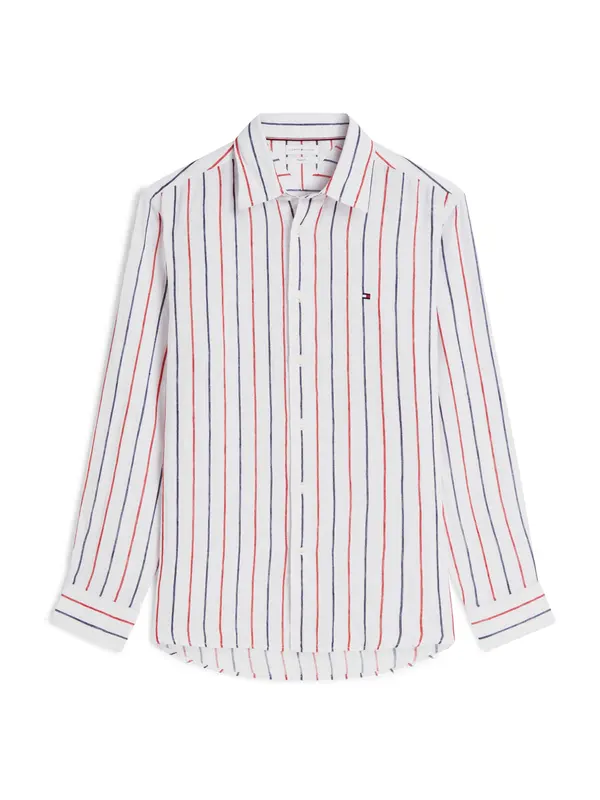 TOMMY HILFIGER TOMMY HILFIGER Košulja  opal / trešnja crvena / bijela