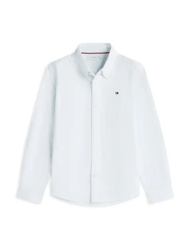 TOMMY HILFIGER TOMMY HILFIGER Košulja  pastelno plava / bijela