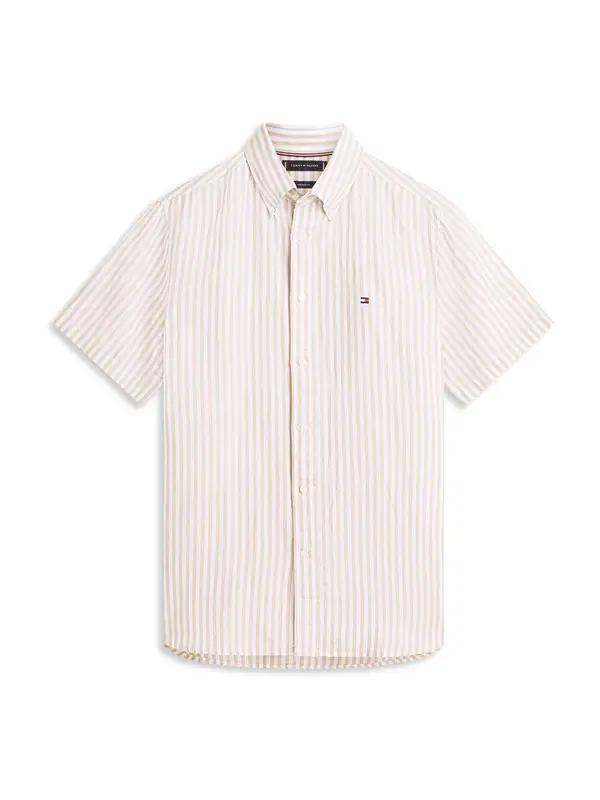 TOMMY HILFIGER TOMMY HILFIGER Košulja  pijesak / bijela
