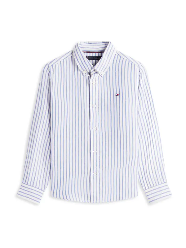 TOMMY HILFIGER TOMMY HILFIGER Košulja  plava melange / bijela