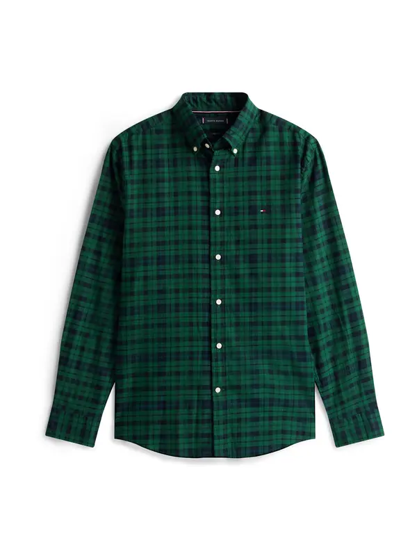 TOMMY HILFIGER TOMMY HILFIGER Košulja  plava / morsko plava / zelena