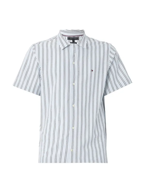 TOMMY HILFIGER TOMMY HILFIGER Košulja  svijetloplava / crna / bijela