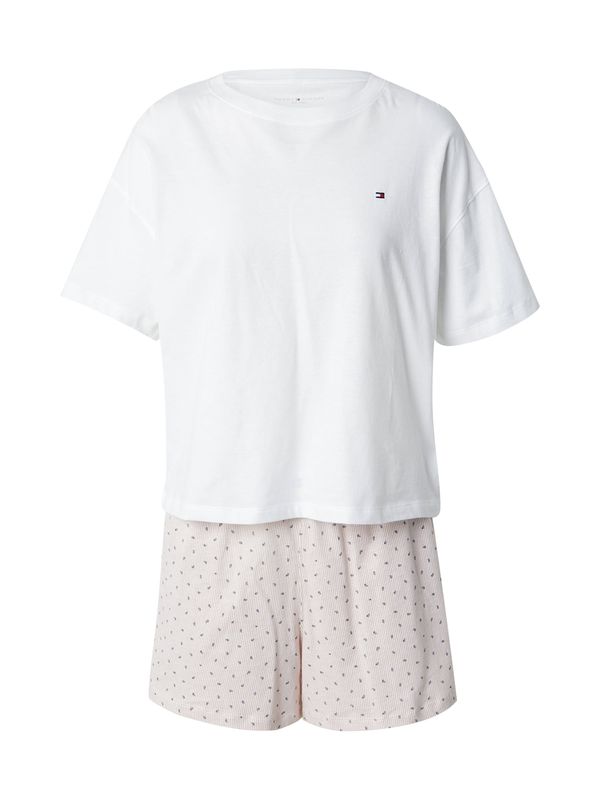 TOMMY HILFIGER TOMMY HILFIGER Kratke hlače za spavanje  mornarsko plava / roza / bijela