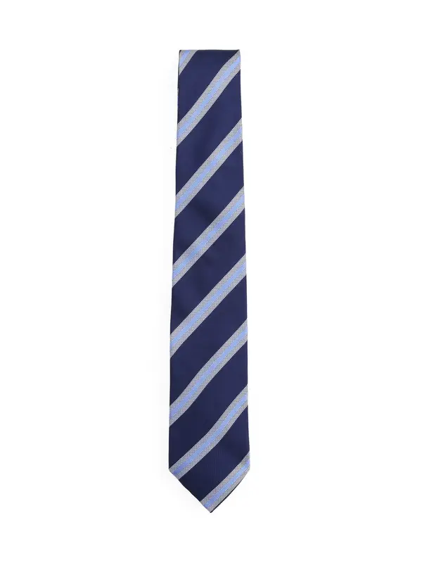 TOMMY HILFIGER TOMMY HILFIGER Kravata  mornarsko plava / svijetloplava / bijela