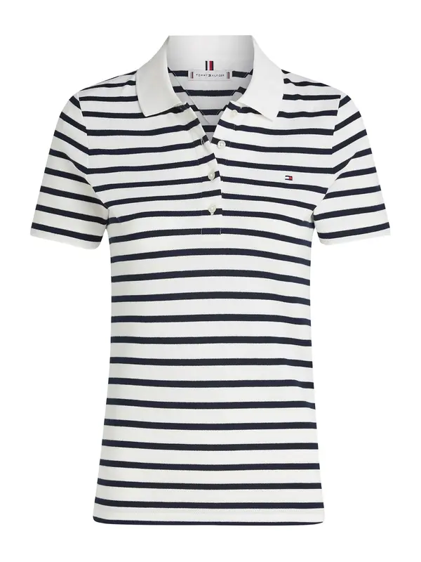 TOMMY HILFIGER TOMMY HILFIGER Majica '1985'  mornarsko plava / bijela