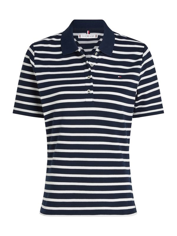 TOMMY HILFIGER TOMMY HILFIGER Majica '1985'  morsko plava / bijela