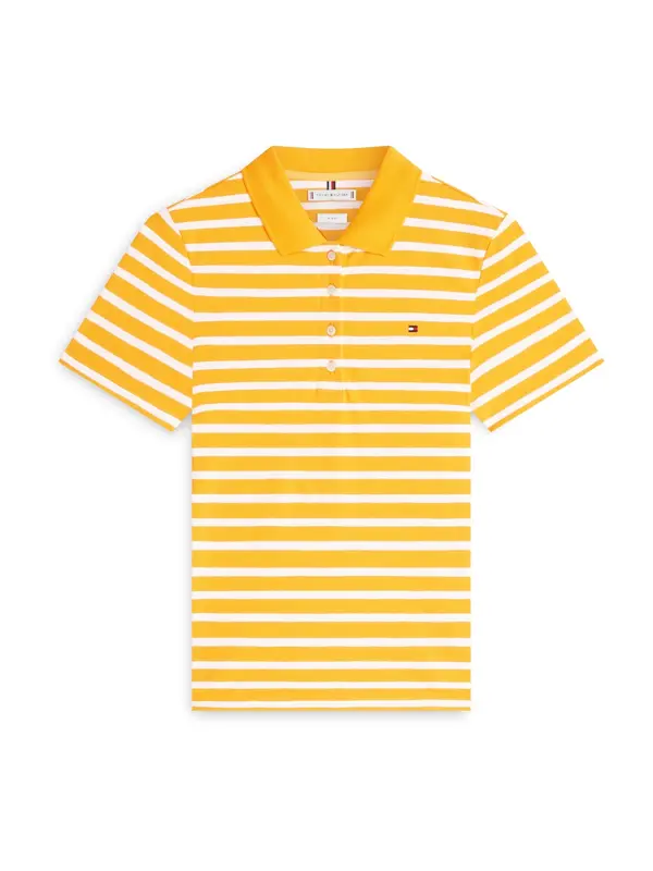 TOMMY HILFIGER TOMMY HILFIGER Majica '1985'  narančasta / bijela