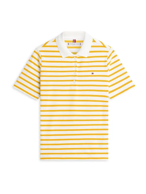 TOMMY HILFIGER TOMMY HILFIGER Majica '1985'  narančasta / bijela