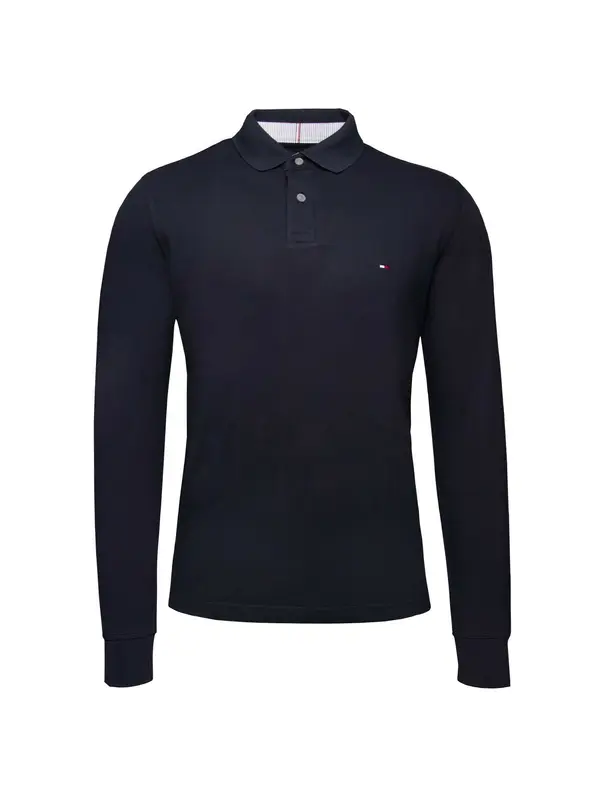 TOMMY HILFIGER TOMMY HILFIGER Majica '1985 REGULAR LS POLO'  noćno plava / crvena / bijela
