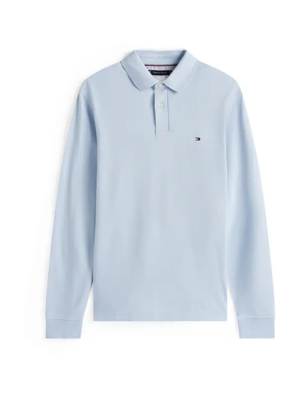 TOMMY HILFIGER TOMMY HILFIGER Majica '1985 REGULAR LS POLO'  svijetloplava