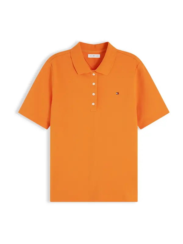 TOMMY HILFIGER TOMMY HILFIGER Majica '1985'  tamno narančasta