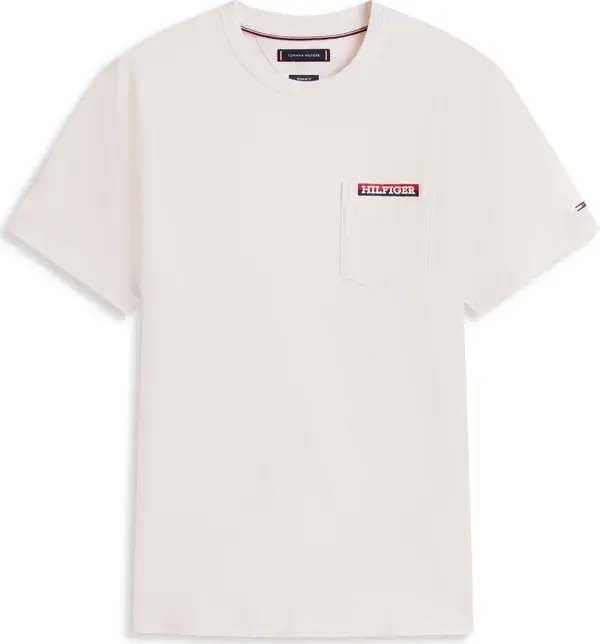 TOMMY HILFIGER TOMMY HILFIGER Majica 'AMERICANA'  mornarsko plava / svijetložuta / krvavo crvena