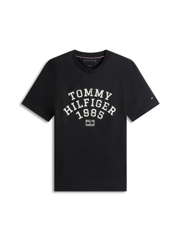 TOMMY HILFIGER TOMMY HILFIGER Majica 'ARCH'  crna / bijela