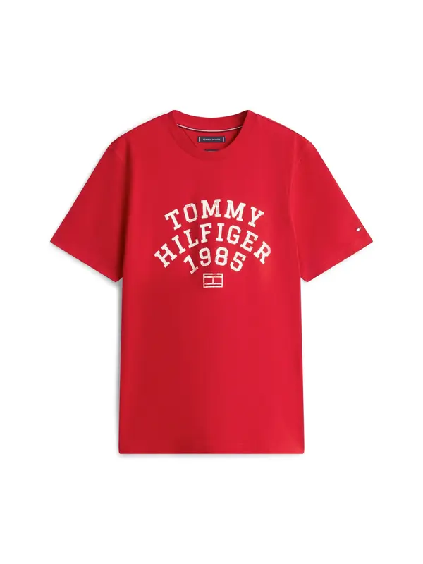 TOMMY HILFIGER TOMMY HILFIGER Majica 'ARCH'  crvena / bijela