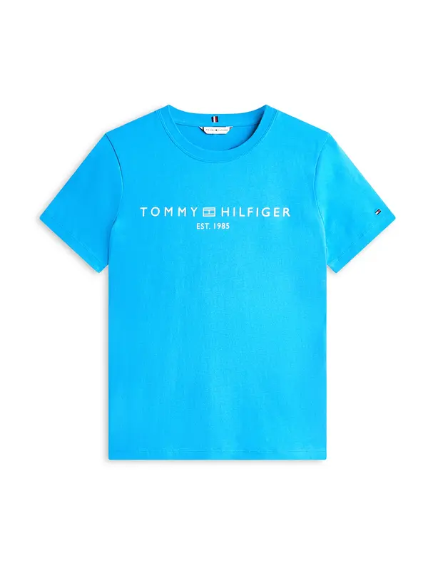 TOMMY HILFIGER TOMMY HILFIGER Majica  azur / bijela