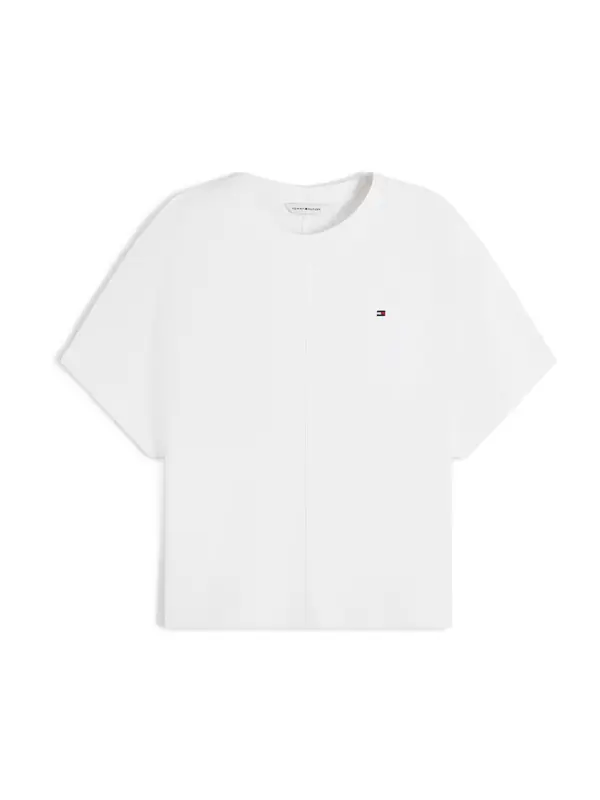 TOMMY HILFIGER TOMMY HILFIGER Majica 'Batwing Sleeve'  bijela