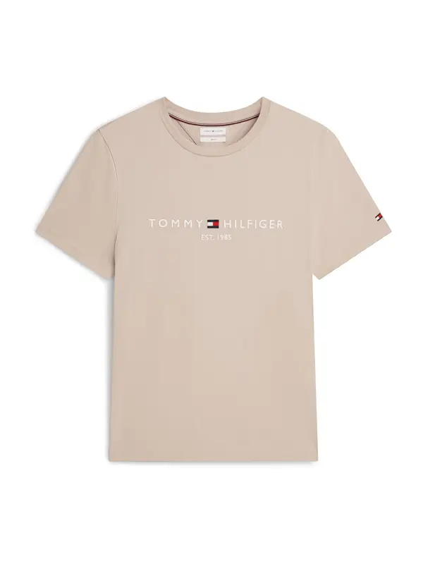 TOMMY HILFIGER TOMMY HILFIGER Majica  bež / bijela