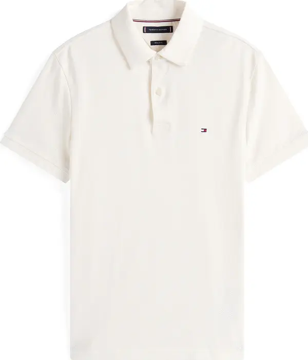 TOMMY HILFIGER TOMMY HILFIGER Majica  boja pijeska / crvena / bijela