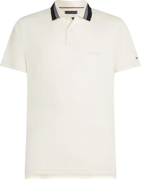 TOMMY HILFIGER TOMMY HILFIGER Majica  boja slonovače / golublje plava / crna