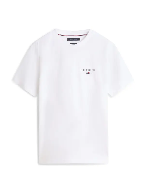 TOMMY HILFIGER TOMMY HILFIGER Majica 'BRAND LOVE'  morsko plava / crvena / bijela