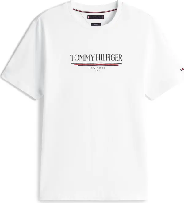 TOMMY HILFIGER TOMMY HILFIGER Majica 'BRAND LOVE'  morsko plava / crvena / bijela