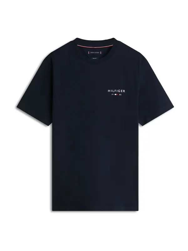 TOMMY HILFIGER TOMMY HILFIGER Majica 'BRAND LOVE'  morsko plava / krvavo crvena / bijela