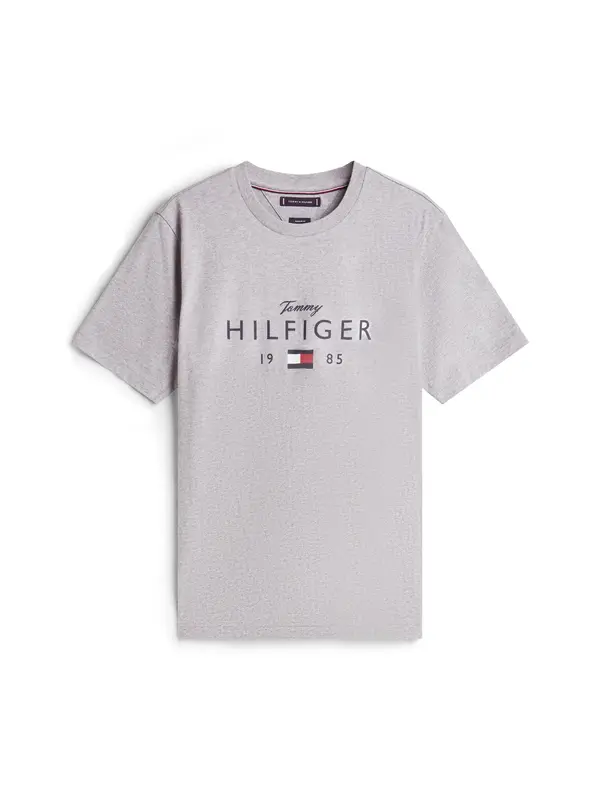 TOMMY HILFIGER TOMMY HILFIGER Majica 'BRAND LOVE'  morsko plava / siva / crvena