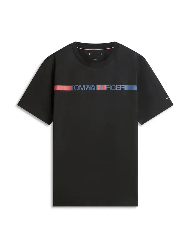 TOMMY HILFIGER TOMMY HILFIGER Majica 'BRAND LOVE'  plava / crvena / crna