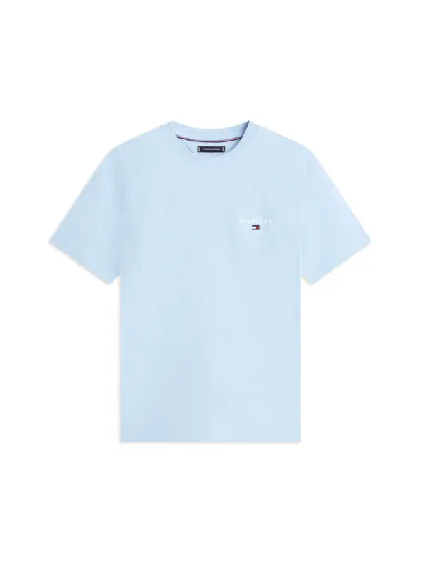 TOMMY HILFIGER TOMMY HILFIGER Majica 'BRAND LOVE'  svijetloplava / bijela