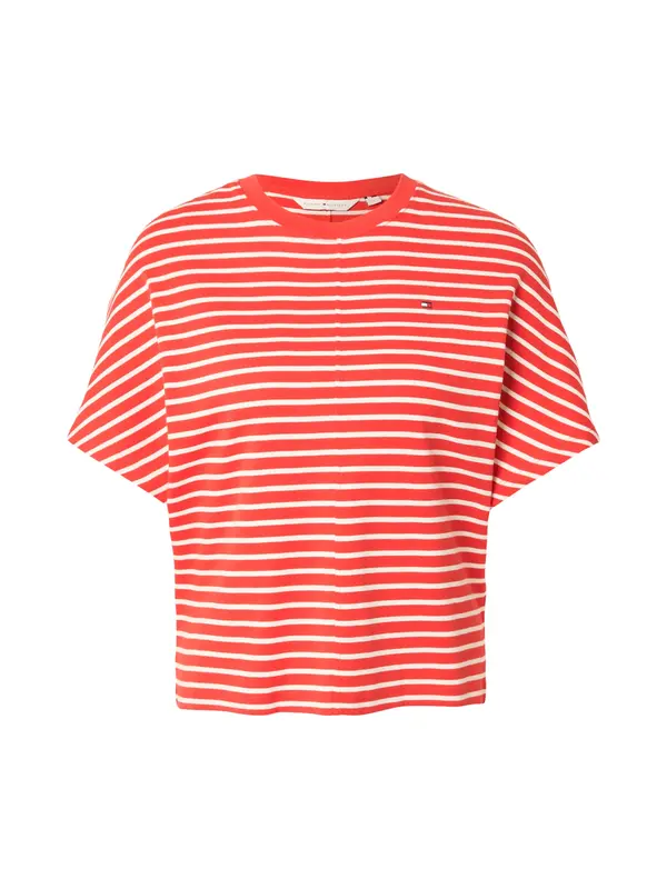 TOMMY HILFIGER TOMMY HILFIGER Majica 'CODY'  crvena / bijela