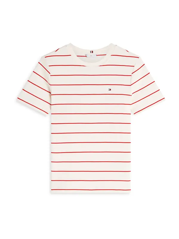 TOMMY HILFIGER TOMMY HILFIGER Majica 'CODY'  crvena / bijela