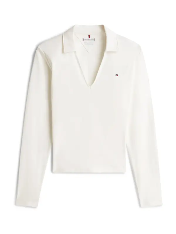 TOMMY HILFIGER TOMMY HILFIGER Majica 'Cody'  ecru/prljavo bijela / mornarsko plava / crvena